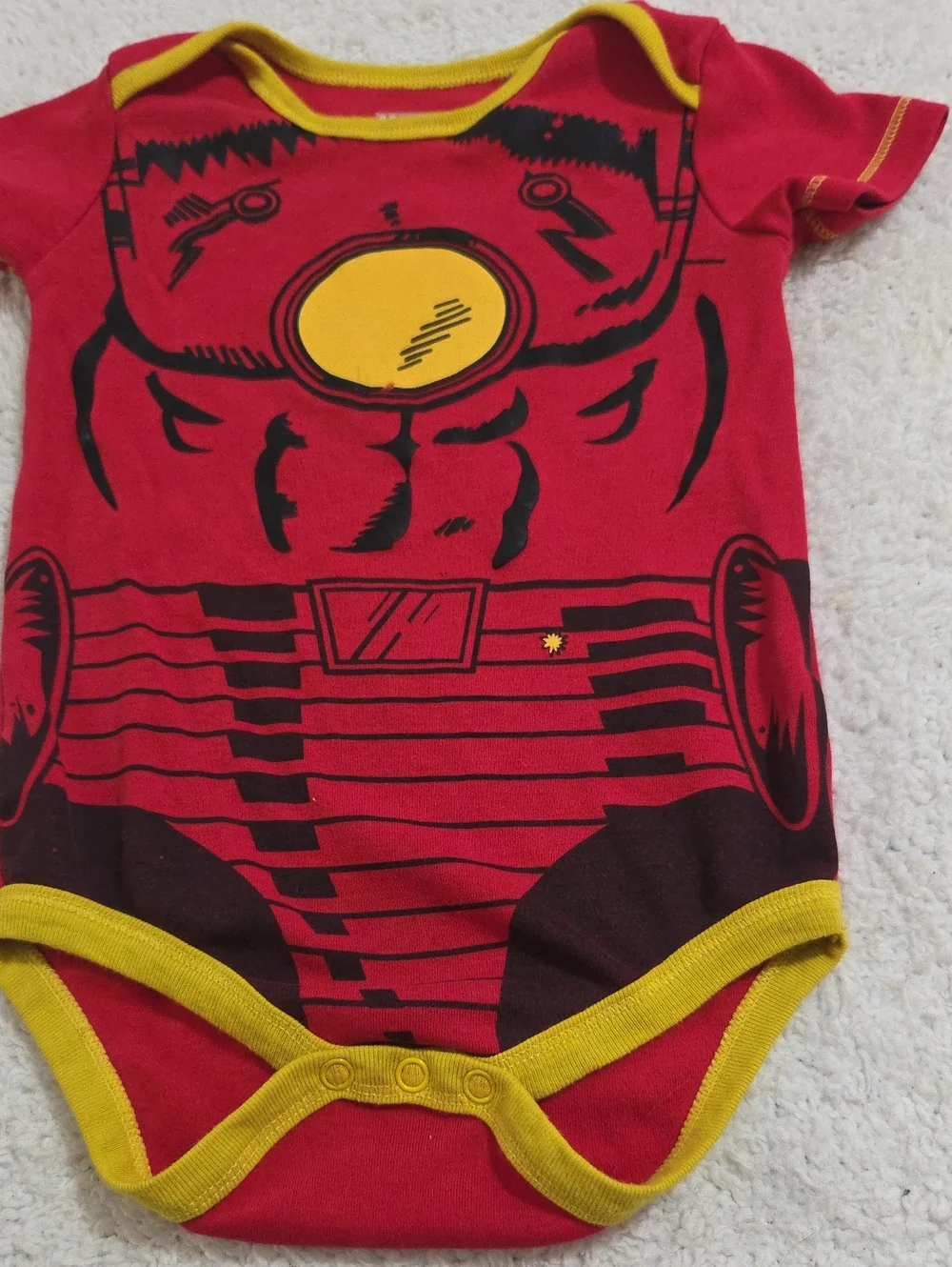 MARVEL IRON MAN ONESIE